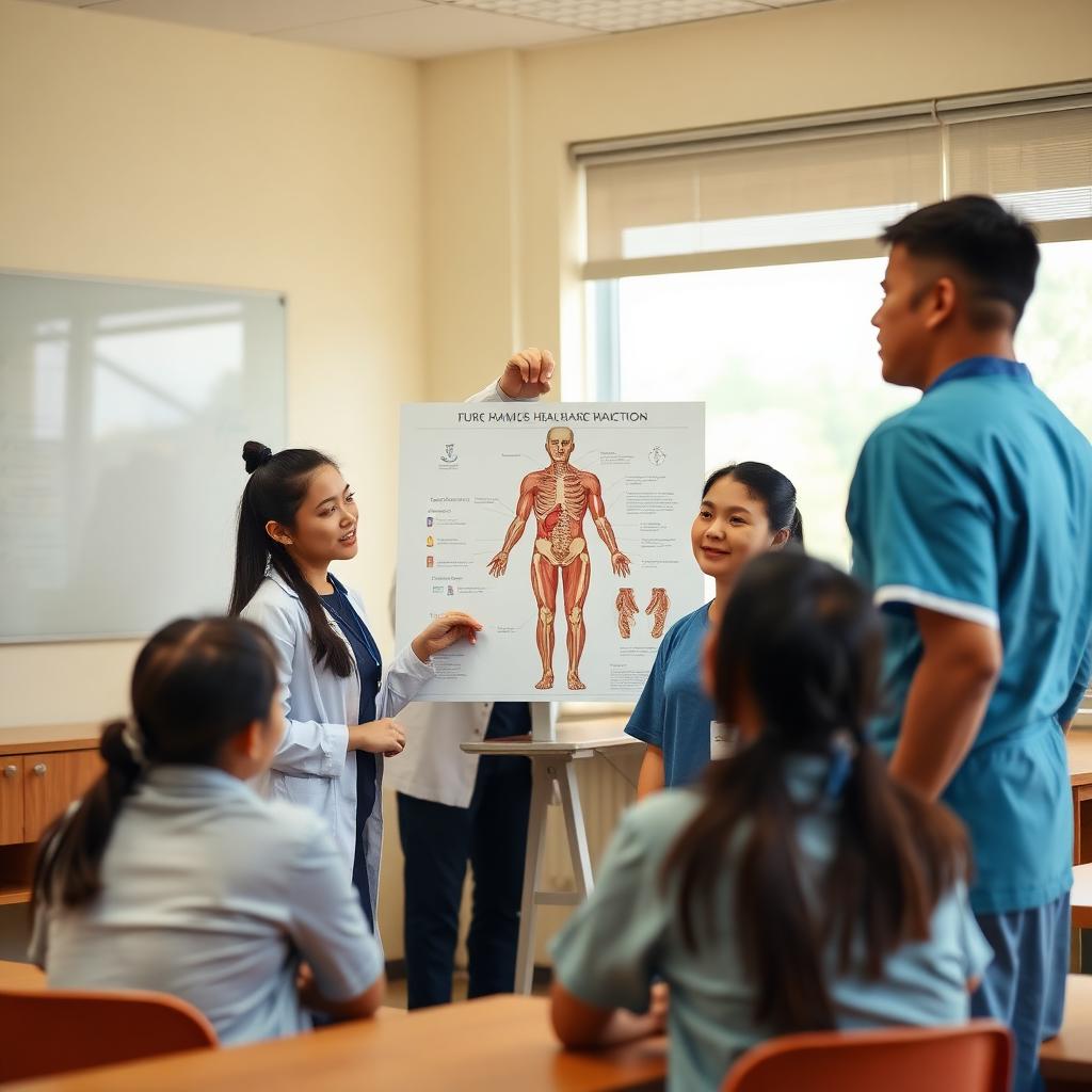 Anatomy classroom